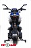 Мотоцикл Moto Sport YEG2763, синий  - миниатюра №6